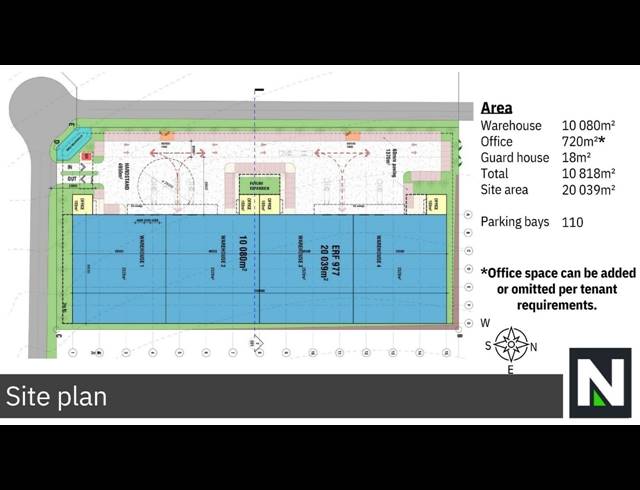 10,000M² WAREHOUSE TO LET IN AEROTON
